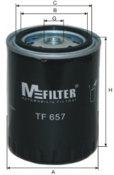 Фильтр масляный VW T4 (M-Filter) PURFLUX арт. TF 657